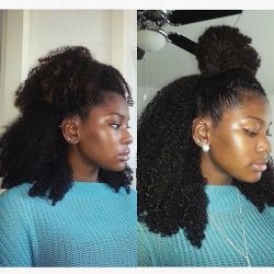 naturalhairqueens:  That wash and go  looking