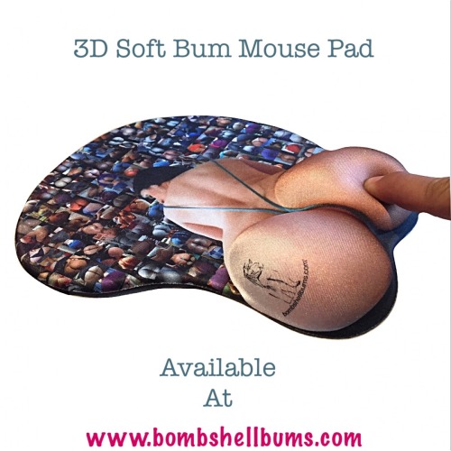 Get your 3D Soft Bum Mouse Pad at: www.bombshellbums.com/3D-soft-bum-mouse-pad FREE SHIPPING 