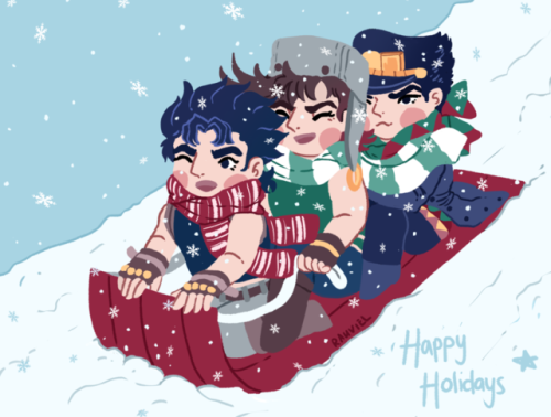 rauviel:A little holiday drawing of the 195cm boys for @277yen *u*