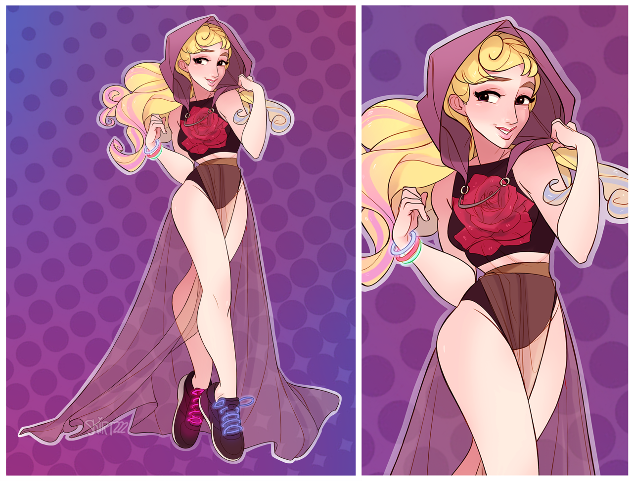 skirtzzz:  Disney Ravers Part 6 Mulan, Jasmine, and Aurora! Disney Ravers Part 1: