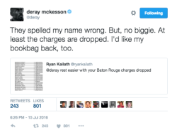 micdotcom:  DeRay Mckesson will not be charged