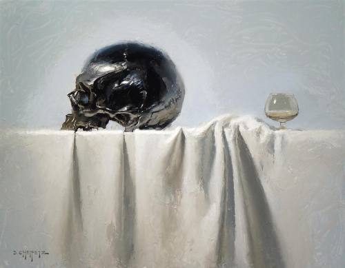 aslongasi:David Cheifetz, Ego, 2017. Oil on Panel.