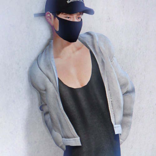 simsimi-only-mine: SIMS4 SIMSIMI M OPEN HOOD ZIP UP Mesh+Texture by simsimi15 SWATCHModel : JOEL