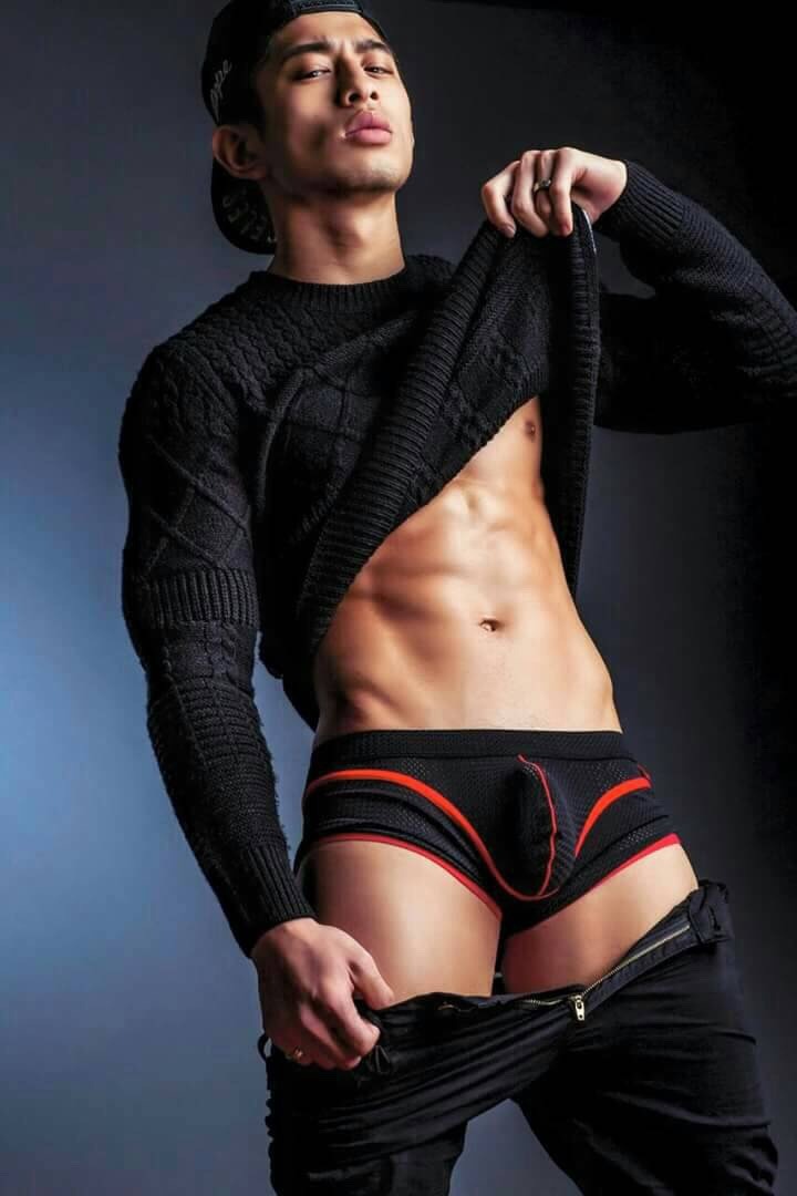 Asian Male Muscle