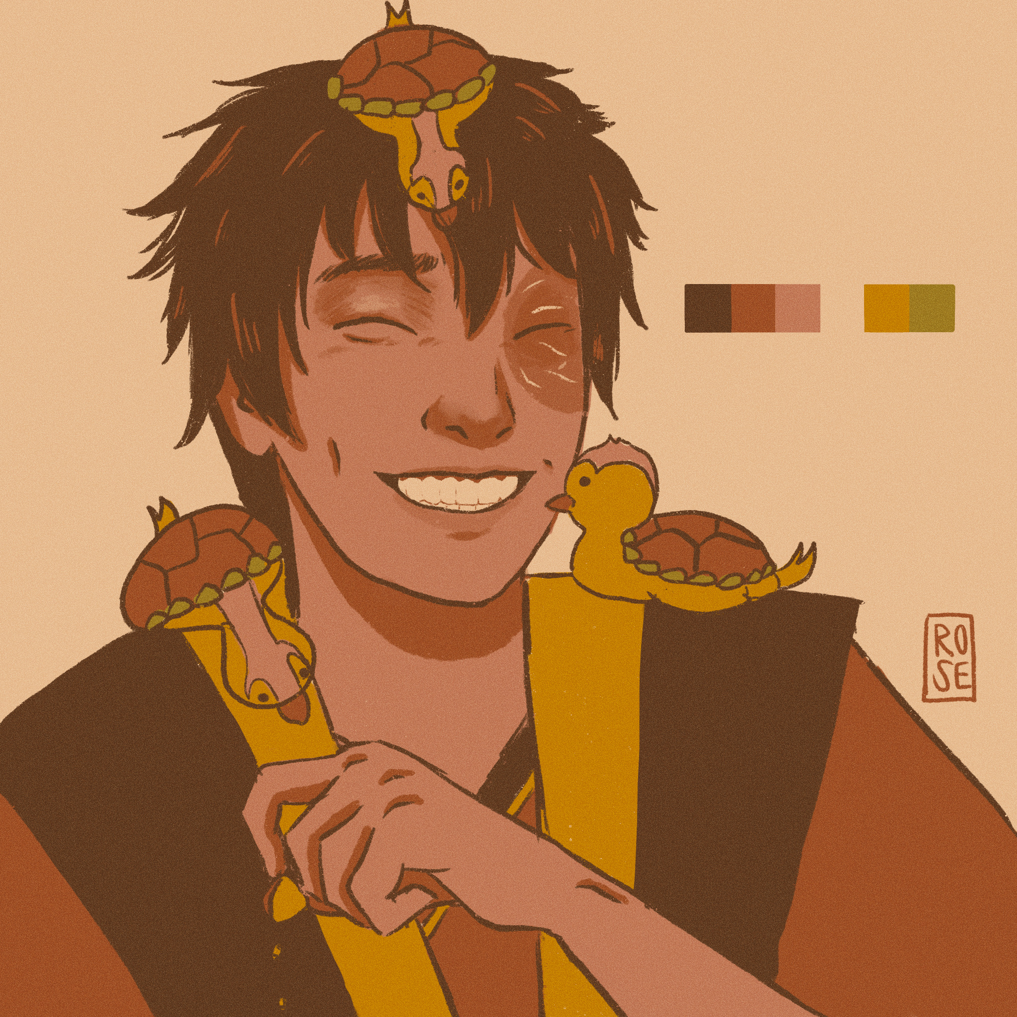vbbyrose:aight but zuko with dimples tho??? yes this was my entry into @sawah-draws’s DTIYS on ig :-) 