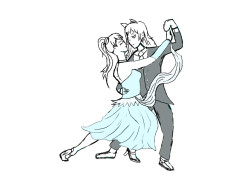 help, i cant draw for poop in SAI. because of you i love this ship so much T-Tomg nO THID IS SO CUTE!!! i love them dancing in fancy clothes u/////u aaaa