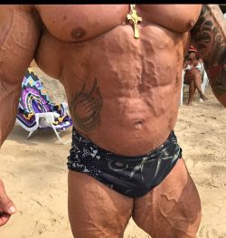 drwannabebigger:  whitepapermuscle:  Thiago Santisteban  So thick.  Goals.  Fuck.