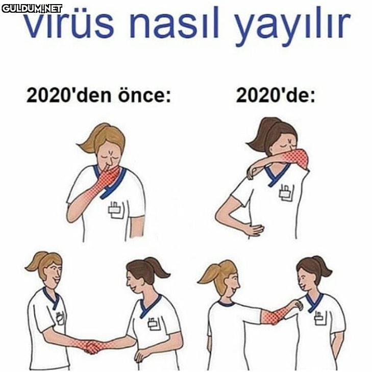 virüs nasıl yayılır...