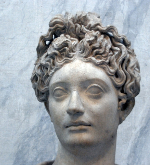 myglyptothek:Julia Titi. 80s AD. Marble. Musei Vaticani. Inv. 2249myglyptothek: Faces of ancient Rom