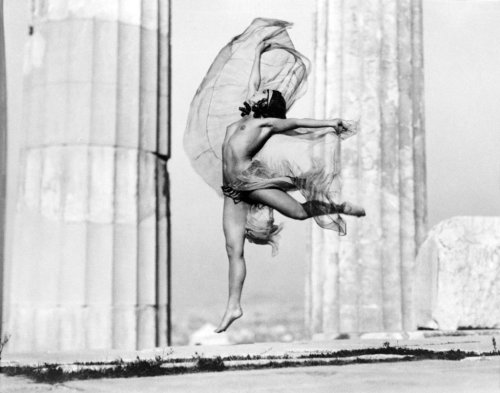 Dancer at the Parthenon, Acropolis Athens, Greece, c.1929