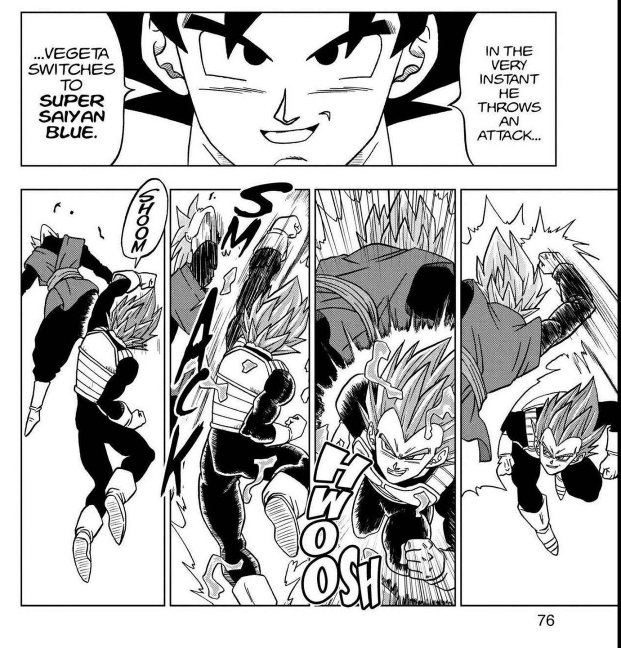 Manga 19 Vegeta SSJ2 VS Black Goku SSJ Complete by SenniN-GL-54 on