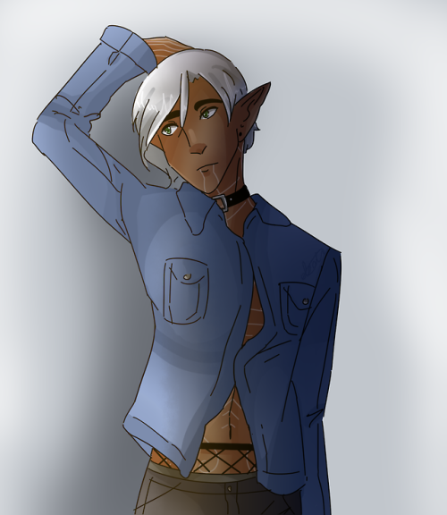 the-tevinter-biscuit: sometimes @fenris-sexual suggests a cute outfit to put on fenris and sometimes