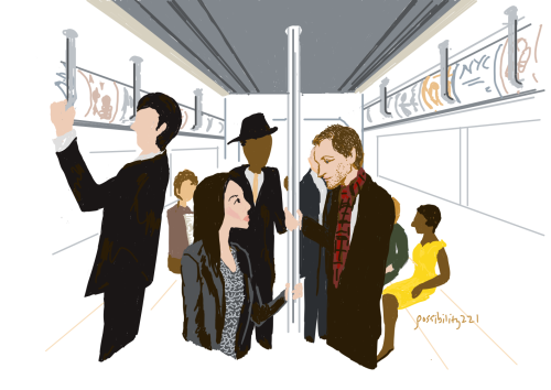 possibility221:  domaystic2022 Fandom:  Elementary prompt:  May 18; public transportation 