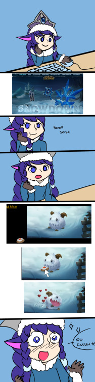 itsayellohpuppy:Thank you Riot! Best snowdown everrrr!!!Come on everyone! Join the Poro feed!