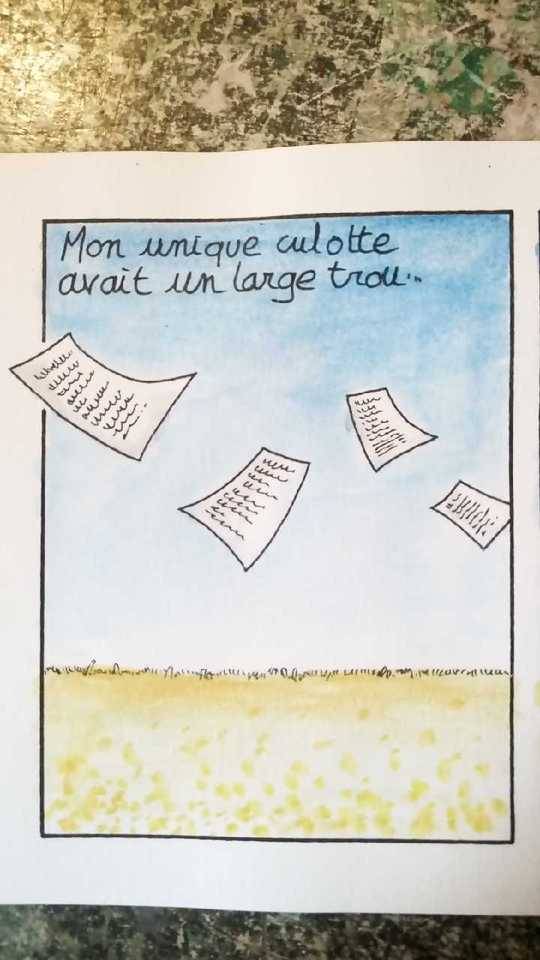 It's A French Poeme That I Made In Comic
