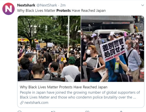 how2helprightnow: nextshark.com/black-lives-protests-police-brutality-japan/