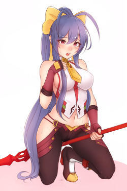 bluefield7:  Commission, Mai Natsume from Blazblue