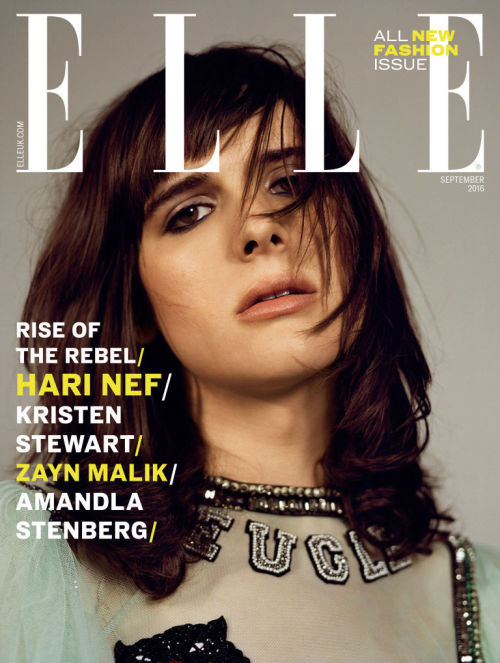 t-ii: femmewitch: femmequeens: Amandla Stenberg and Hari Nef for Elle UK’s September 2016 issu