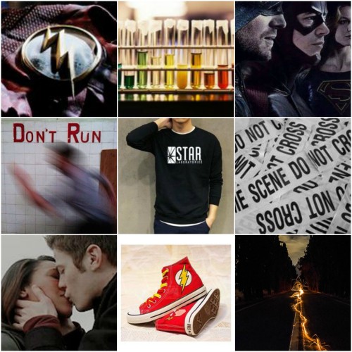 Favourite characters moodboard (5-?) : Barry Allen/ The Flash