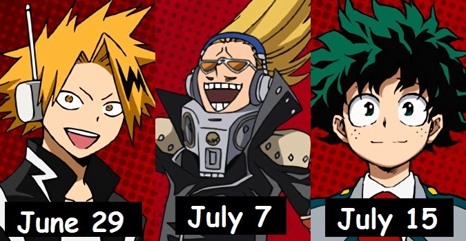 Anime Zone - Characters’ Zodiac Signs: Boku no Hero Academia