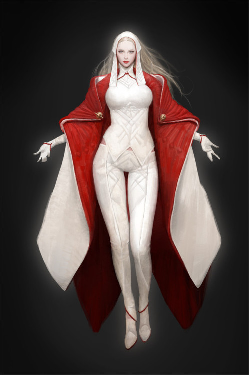 peckanpie: thecollectibles:   Hunting era character concept art by  Sangsoo Jeong   @micma 