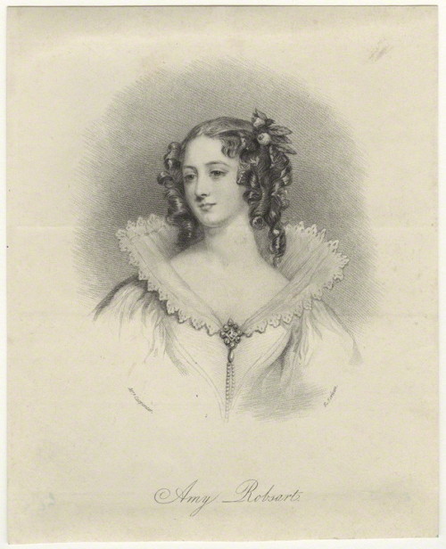 Amy Robsart (Amy Dudley)By Edward Scriven, after Margaret Sarah CarpenterStipple engraving, 19th cen