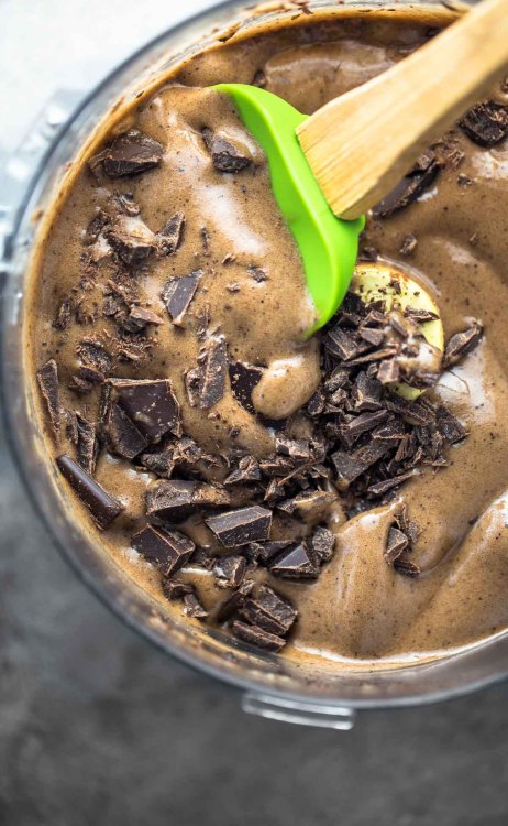 foodffs:  CHOCOLATE BANANA NATURALLY SWEET ICE CREAM Really nice recipes. Every hour. Show me what you cooked! 