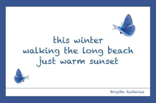 this winter
walking the long beach
just warm sunset
#BRpoetry #haiku #poetry 
https://www.instagram.com/p/CZJm5zxoT19/?utm_medium=tumblr #brpoetry#haiku#poetry