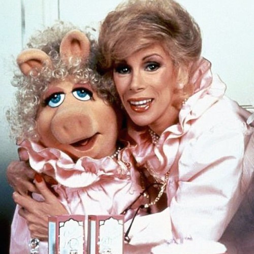 #RIP this badass. (Joan, not Miss Piggy) She paved the way for a lot of female comedians. #joanriver