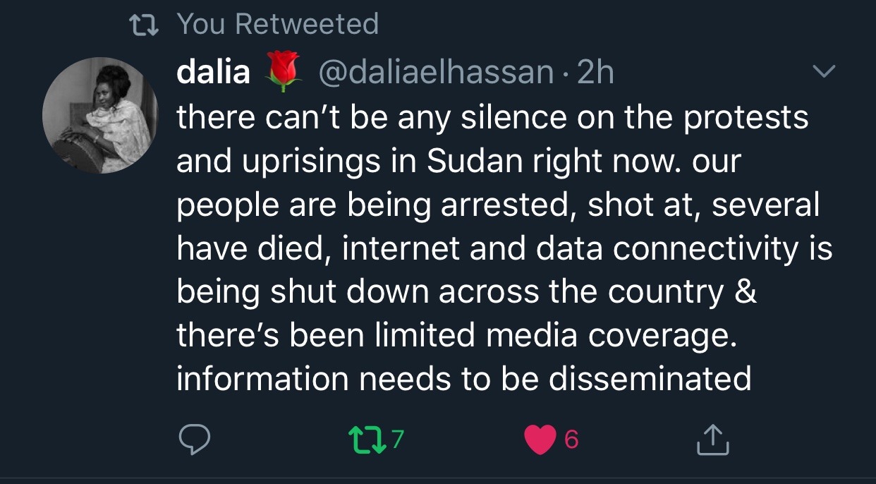 meghli:  Everyone pls pay attention to what is unfolding in Sudan right now