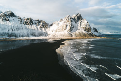 escapekit:  Droning Stokksnes Germany-based photographer Michael Schauer shares stunning shots of Stokksnes, Iceland. It’s a harsh but beautiful environment- really a place to experience Iceland’s true beauty. Escape Kit / Instagram / Twitter /