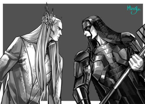 mingku619: Thranduil and Ronan 