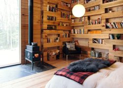 gravityhome:  Guest house & library cabin