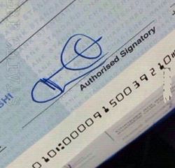 Id rethink that signature…