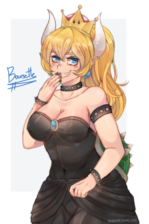 Oh look, it&rsquo;s Bowsette.