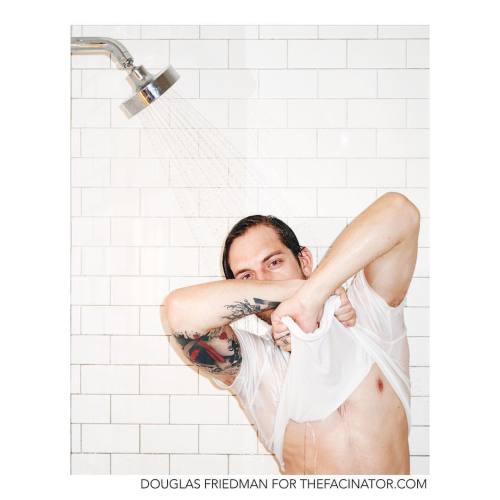 douglasfriedman:  @PaperMagazine and @askmrmickey didn’t have to ask twice to get me to shoot this portfolio of adult film stars hitting the showers.  Check out the NSFW portraits of @taytehanson and more at www.papermag.com #thefacinator #papermag