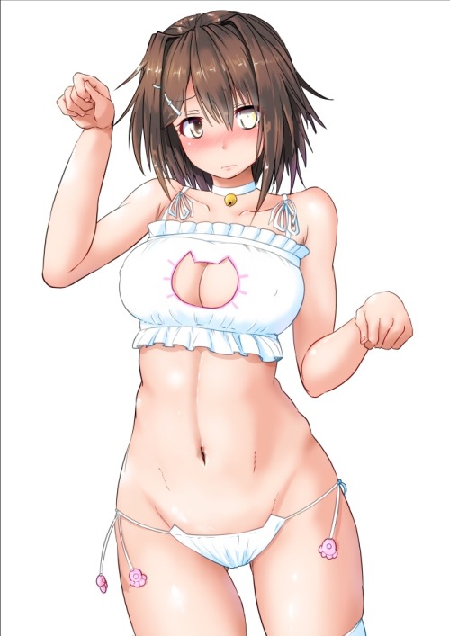 Porn photo hentai-and-ahegao:  “Nyaa~?” Cuuteee