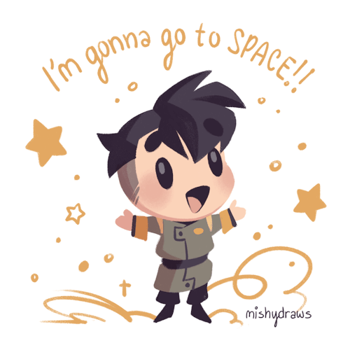 mishydraws:He just wanted to go to space you guysLike my art? Support it on Patreon! | Ko-fi | Commi
