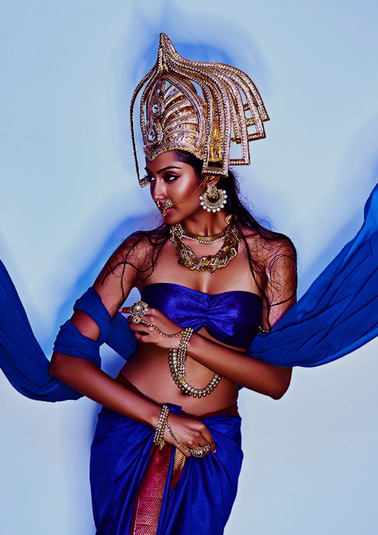 aashiqaanah:   Krithika Babu for Moghamul Chapter II: A portrait series featuring