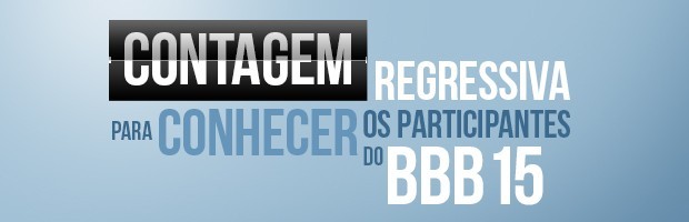 BBB 15 Lista Oficial dos Participantes
Mais uma edição do BBB está chegando e hoje é o dia de conhecer os novos moradores da casa mais vigiada do Brasil.