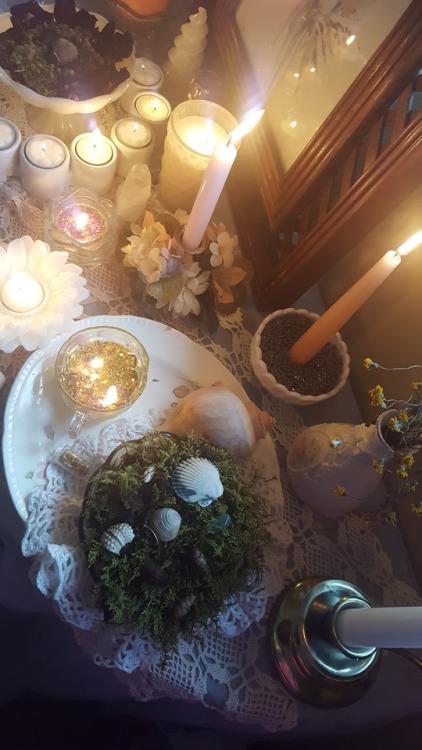 magiclittlepink: my altar for beltane, finally getting around to posting it. it was such a magical d