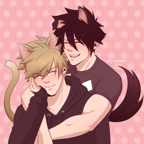 tehzeldamaster:catboy x dogboy