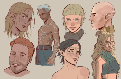 chaaistheanswer:elf doodles!!!