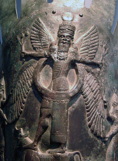 Anu, king of the Sumerian gods