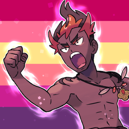 She/Her Gay Kiawe icons for @welavolcanoparks !Flag by @whimsy-flags [REGs, Exclusionists, Terfs, Tr