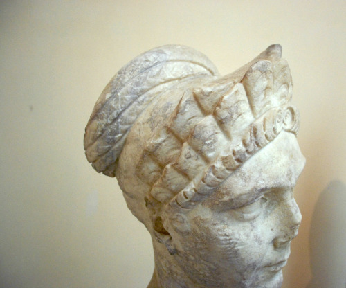 myglyptothek: Portrait of Marciana. From Porta Marina termes, Ostia (1928). II century AD. Luni marb