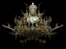 itscolossal:  Ornate Mixed Media Assemblages