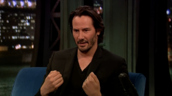 esotericy:  Keanu Reeves on The Tonight Show