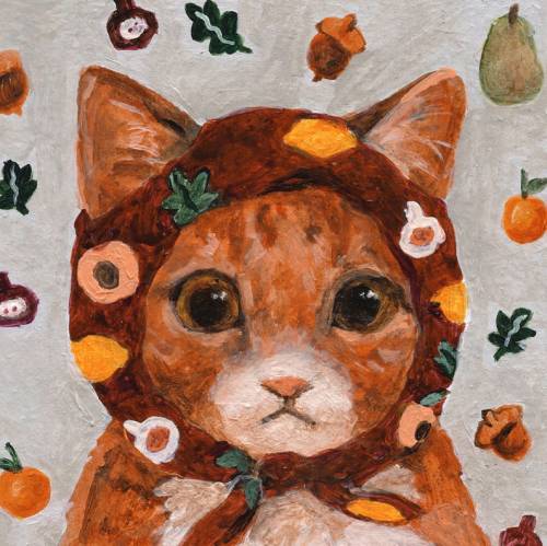 XXX figdays:    Babuschka   Cat Prints // SelynnDrawsx • photo