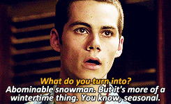  “Sarcasm is my only defense” 
